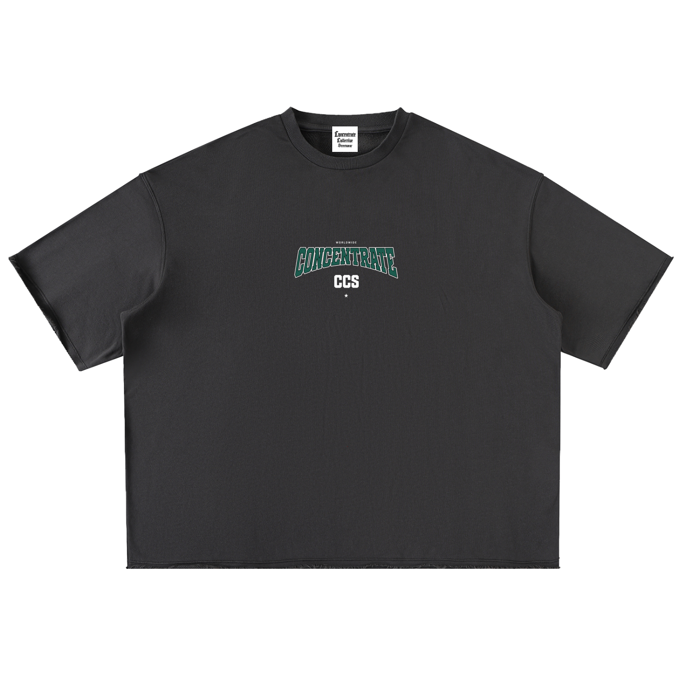 Concentrate Streetwear - Drop Out - 320gsm Oversized T-Shirt