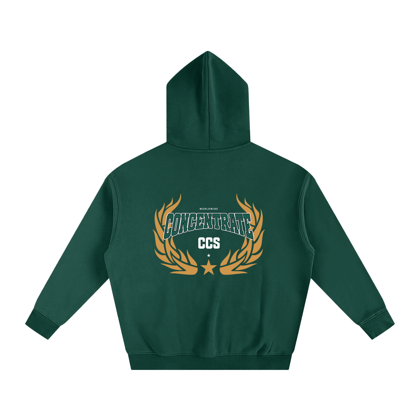 Concentrate Streetwear - Drop Out - 350gsm Oversize Hoodie