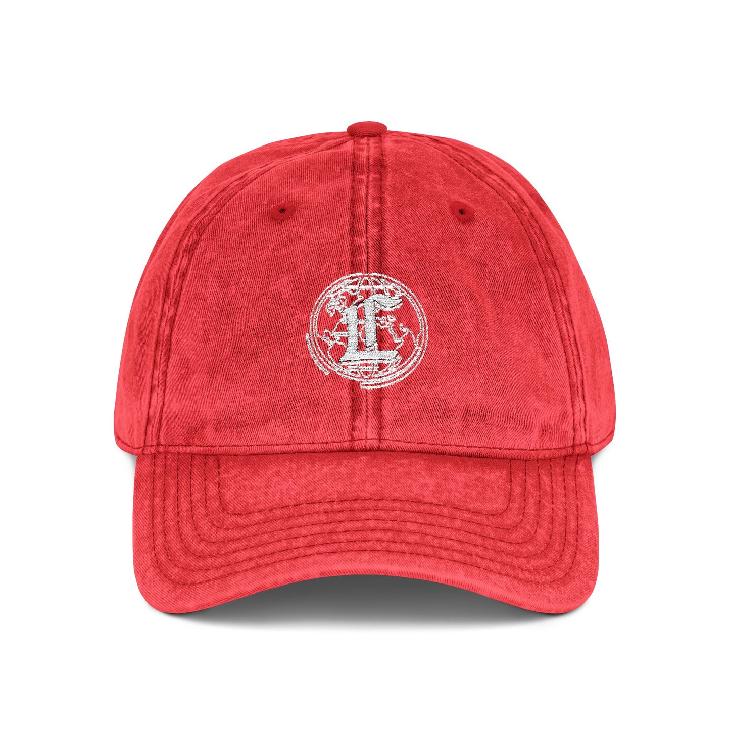 Concentrate Collective Streetwear - Vintage Cap Embroidered White Logo