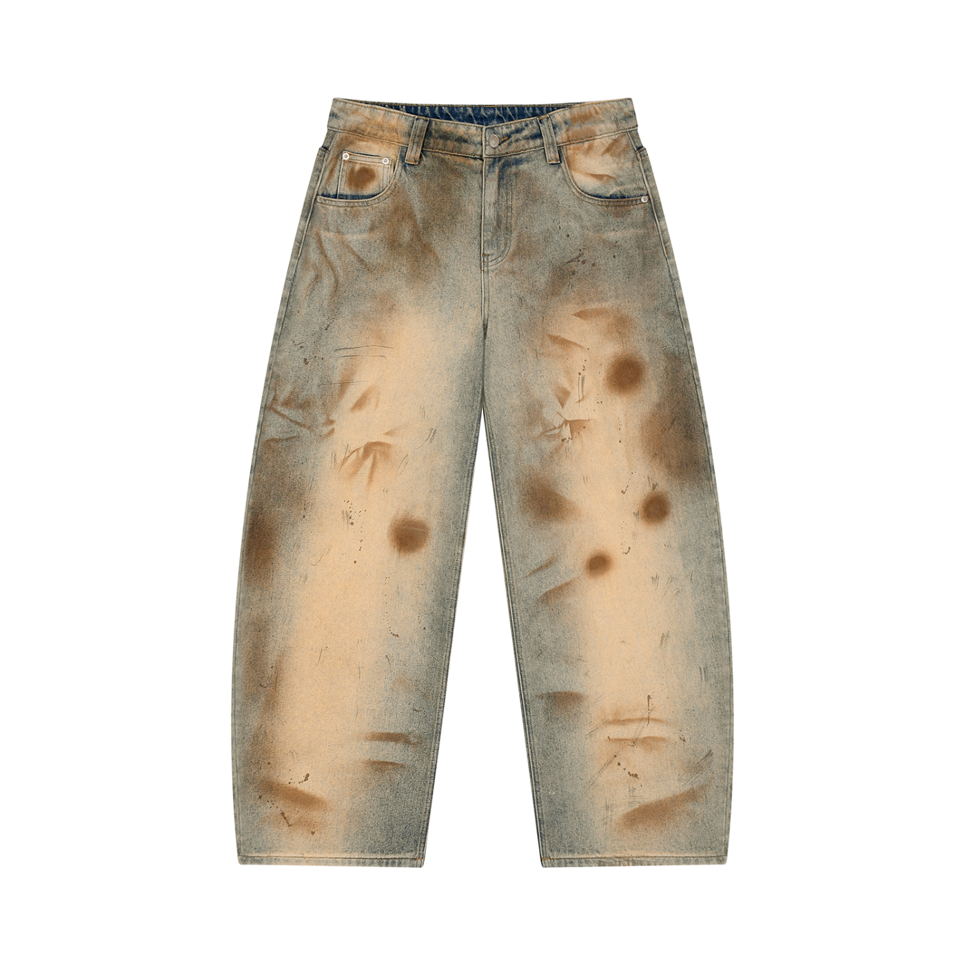 Concentrate Streetwear - Men’s Vintage Wash Barrel Leg Jeans