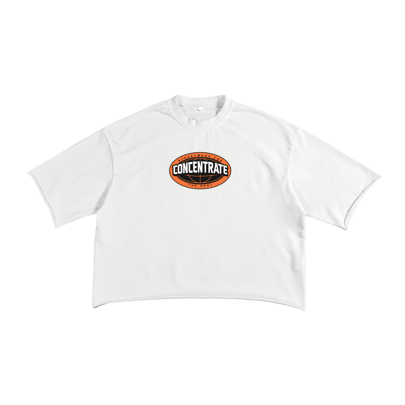 Concentrate Streetwear - The Real - 270gsm French Terry Raw Edge T-Shirt