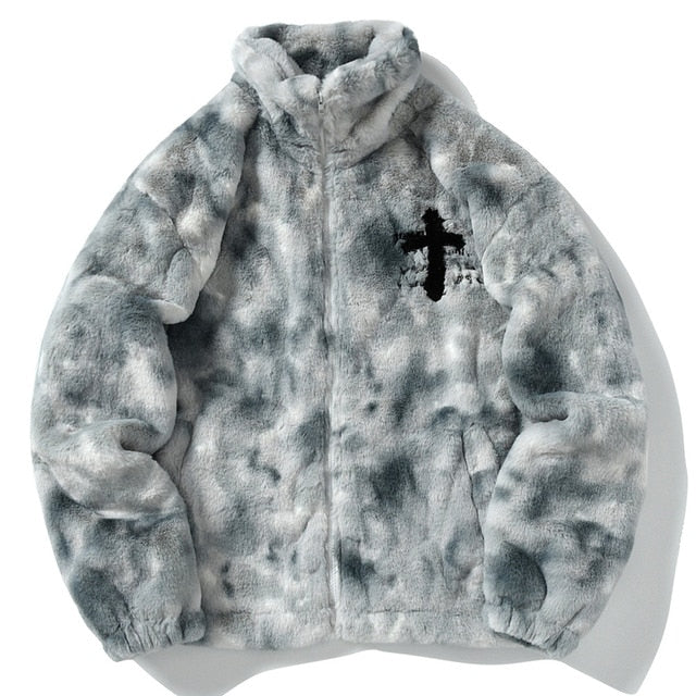 Concentrate Collective Streetwear - Aolamegs - Winter Rabbit Fur Jacket