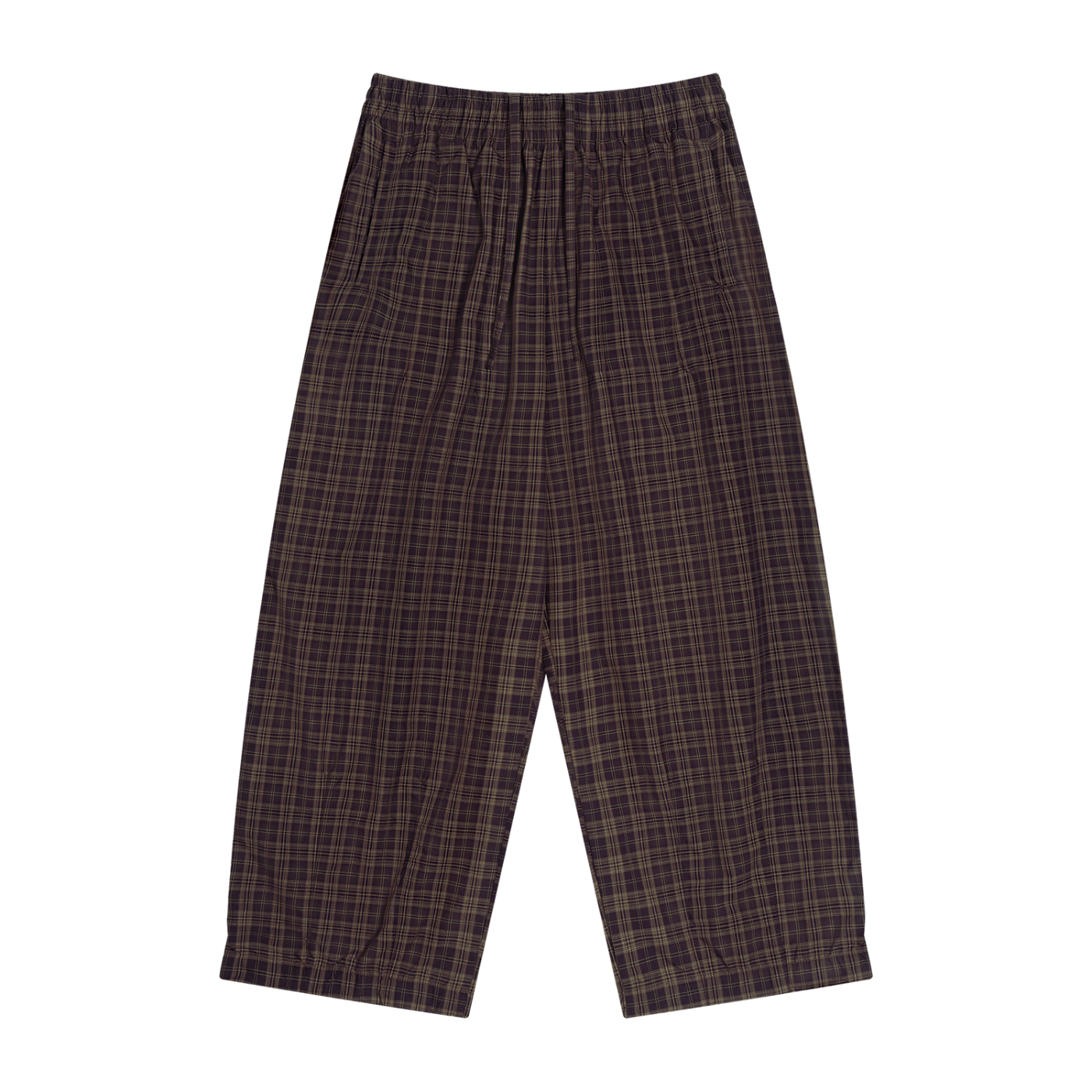 Concentrate Streetwear - CCS - 130gsm Unisex Plaid Wide Leg Pants