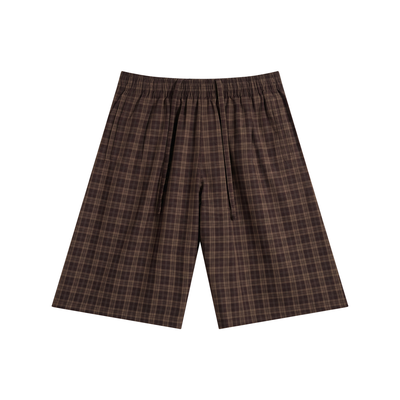 Concentrate Streetwear - CCS - 130gsm Unisex Plaid Wide Leg Shorts