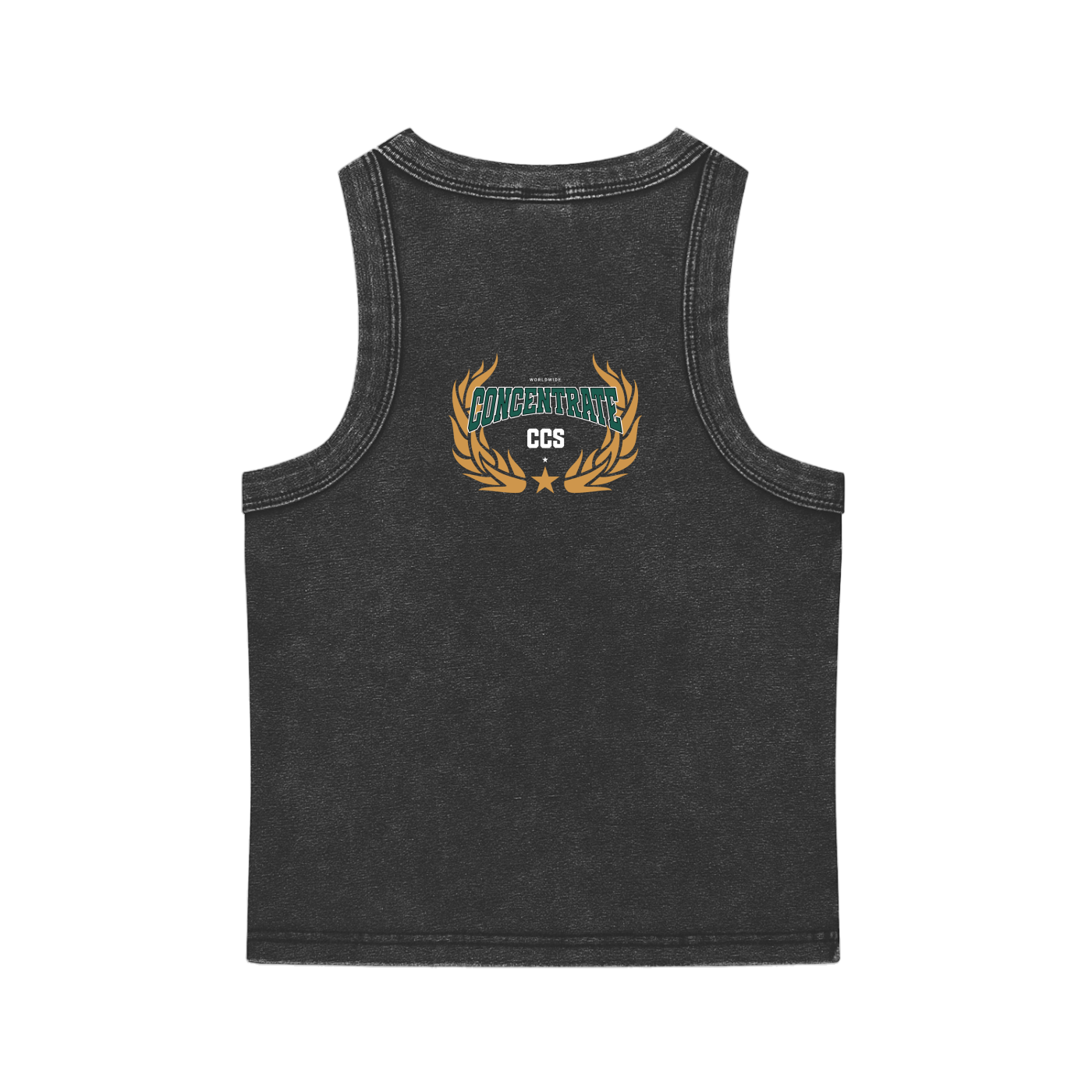 Concentrate Streetwear - Drop Out - 235gsm Female Snow Washed Tank Top