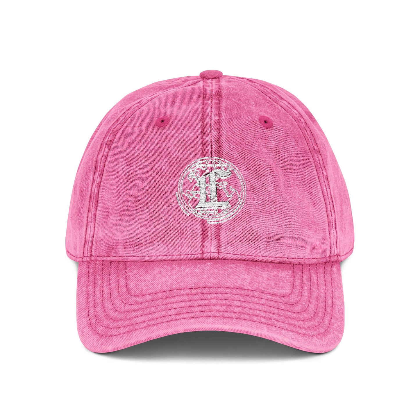 Concentrate Collective Streetwear - Vintage Cap Embroidered White Logo