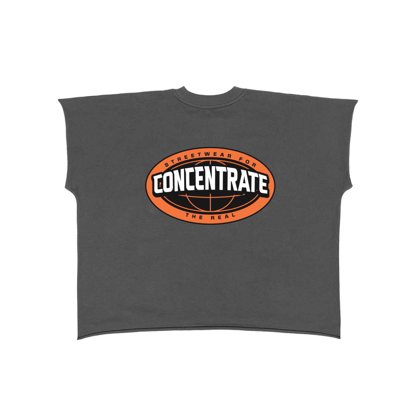Concentrate Streetwear - The Real - 280gsm Raw Edge Boxy Non-Shrink T-Shirt