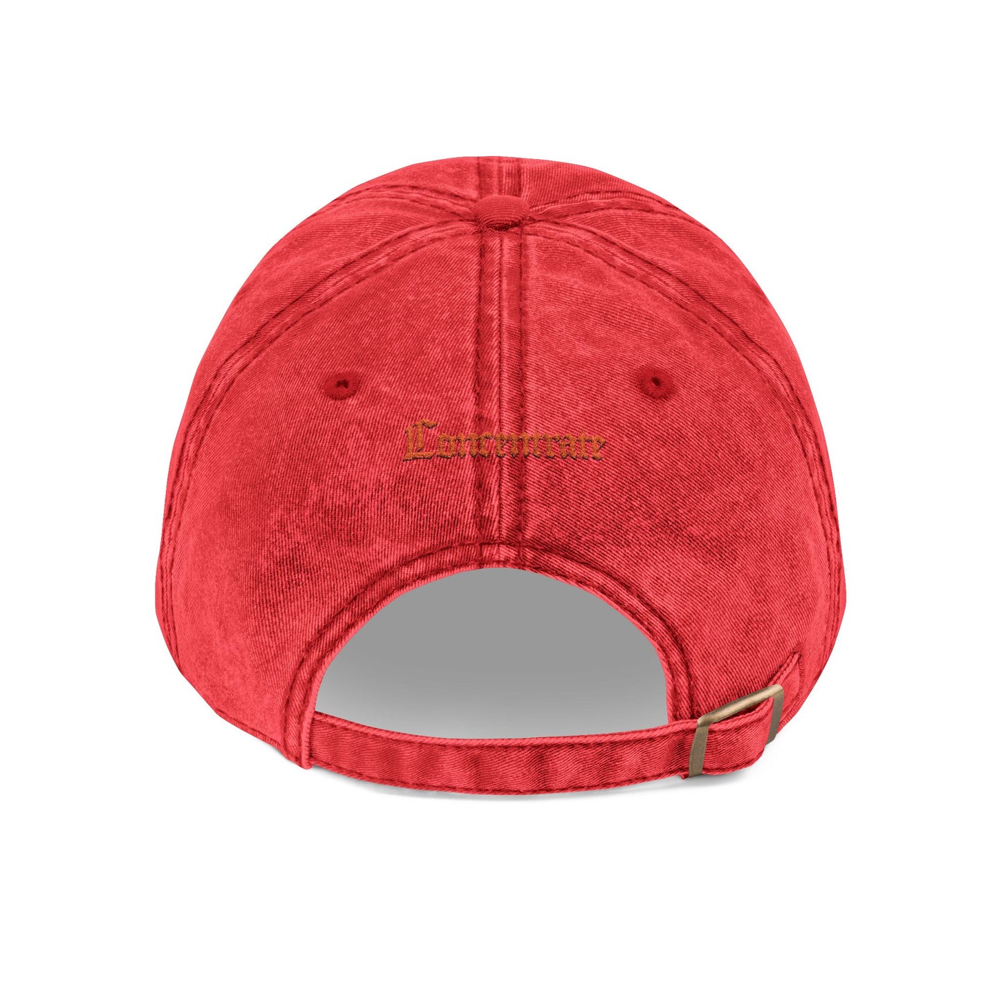 Concentrate Streetwear - Red C Vintage Cap