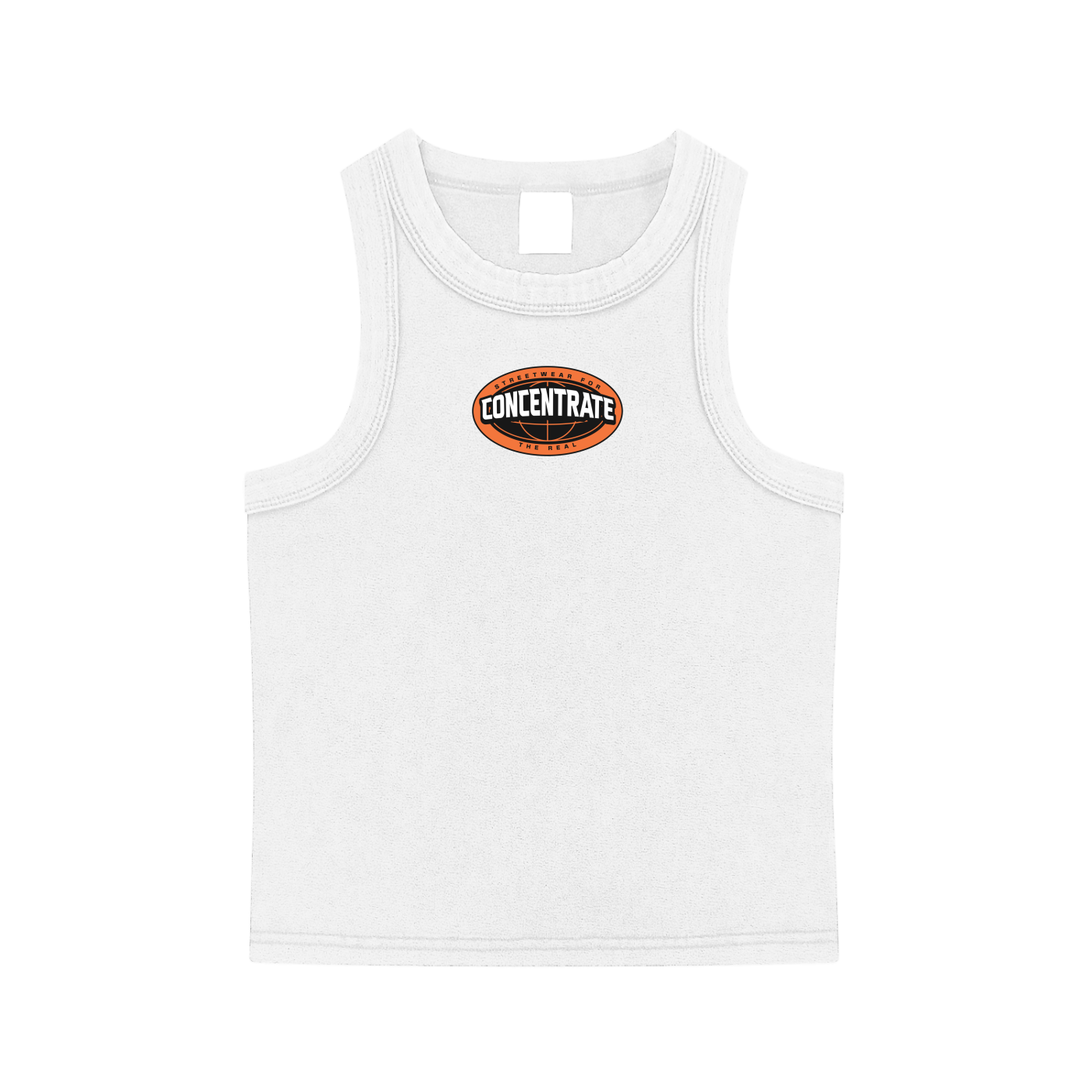 Concentrate Streetwear- The Real- 235gsm Female Snow Washed Tank Top