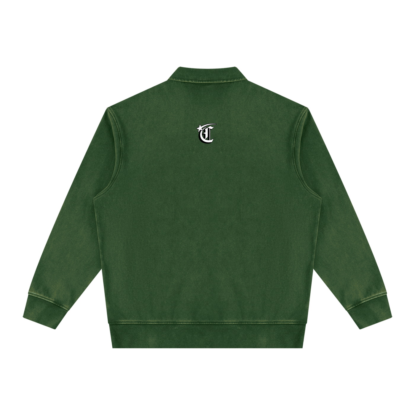 Concentrate Streetwear - Stary - 350gsm Unisex Vintage Wash Quarter-Zip Sweatshirt