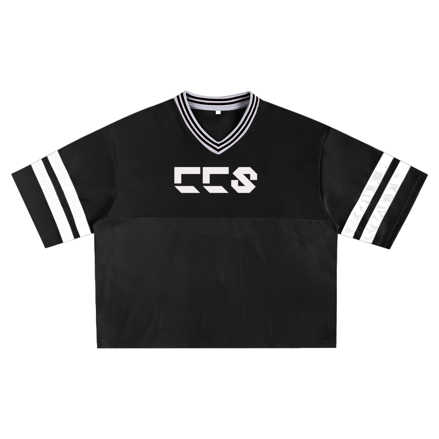 Concentrate Streetwear- CCS - 270gsm Taped Mesh Boxy T-shirt/Jersey