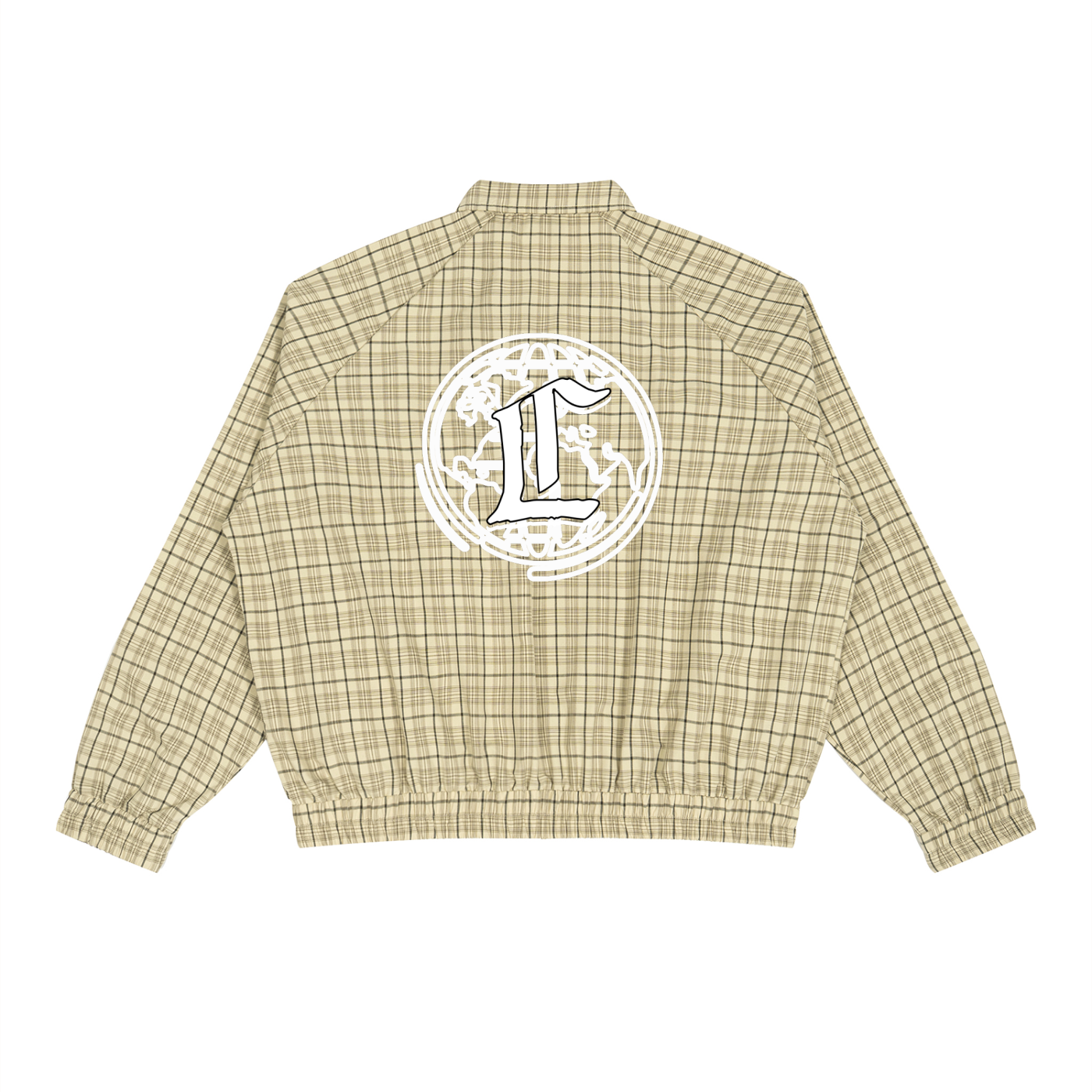 Concentrate Streetwear - CCS - 130gsm Unisex Plaid Full-Zip Track Jacket