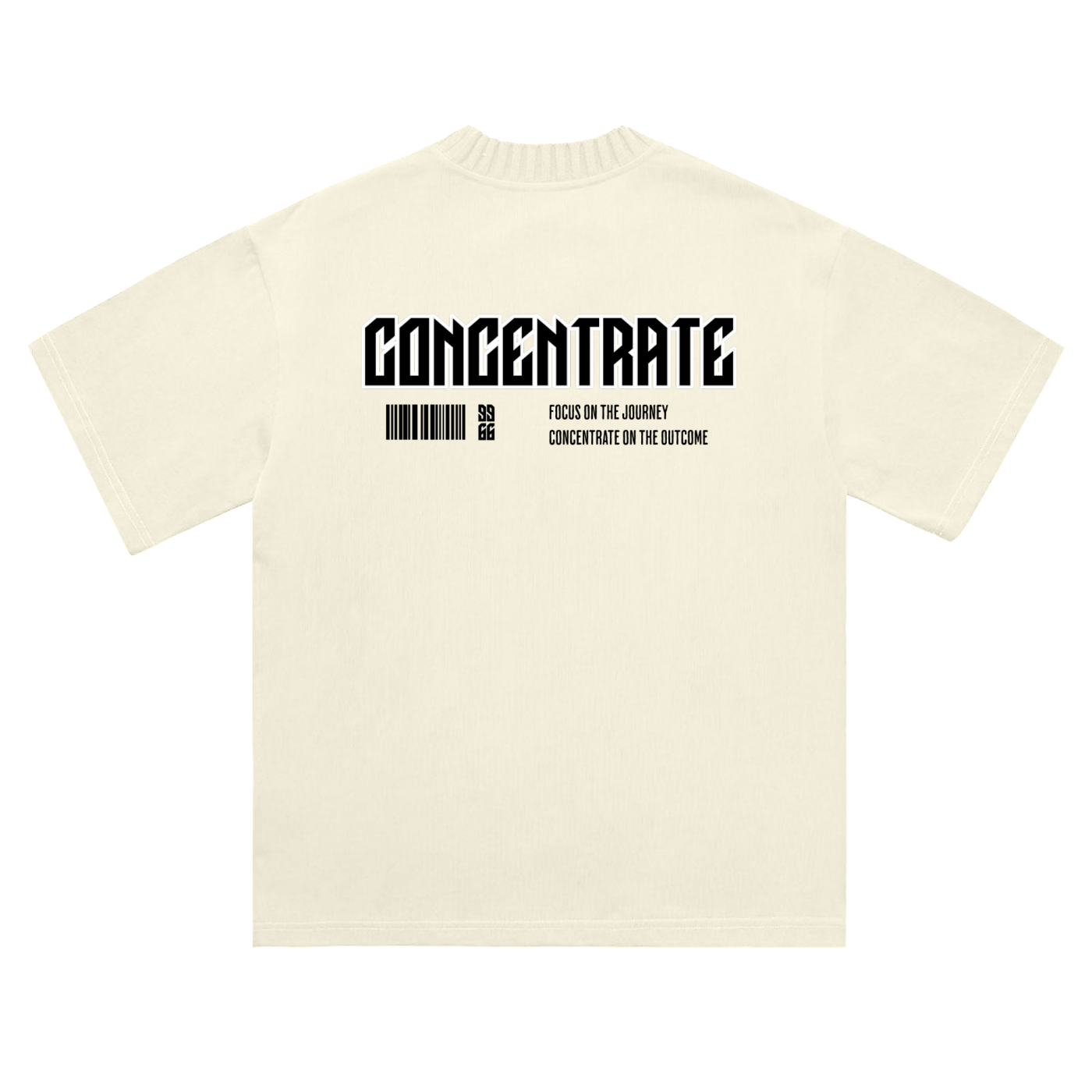 Concentrate Streetwear - Glory - 305gsm Heavyweight Knitted Round Neck T-Shirt