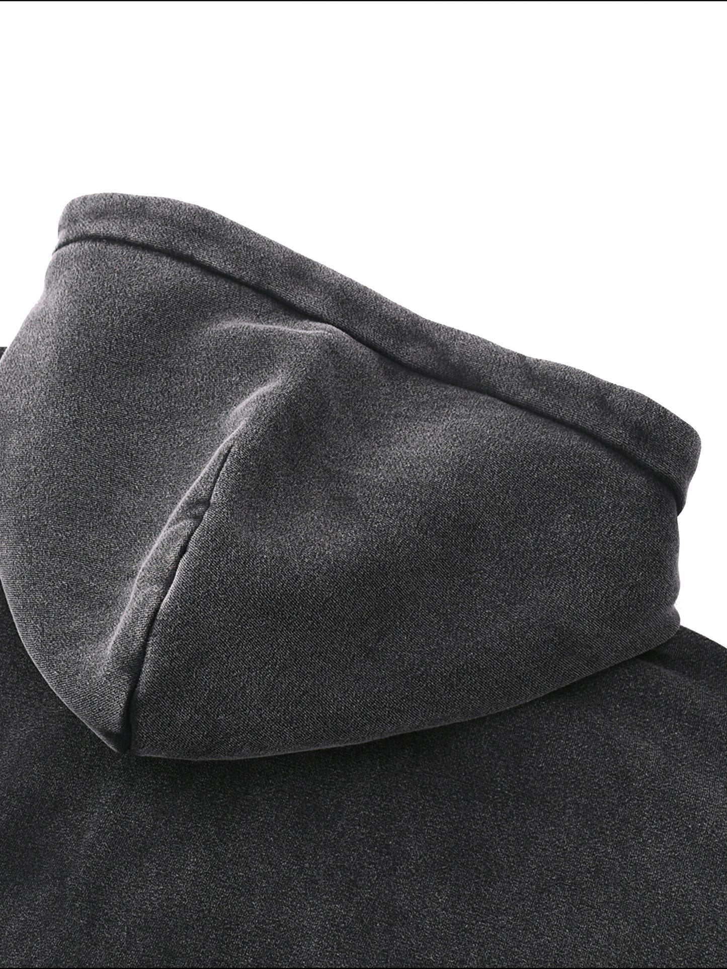 Concentrate Streetwear- The Real - 355gsm Zip-Through Thick Boxy Hoodie/Jacket