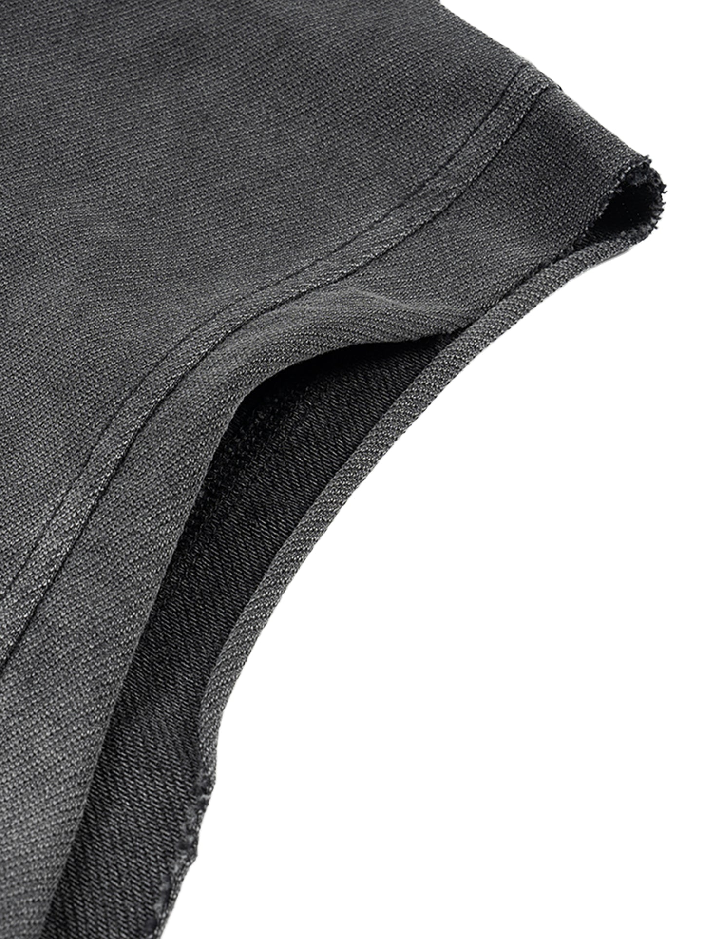 Concentrate Streetwear - The Real - 240gsm Vintage Washed Zip-Up Hooded Tank Top