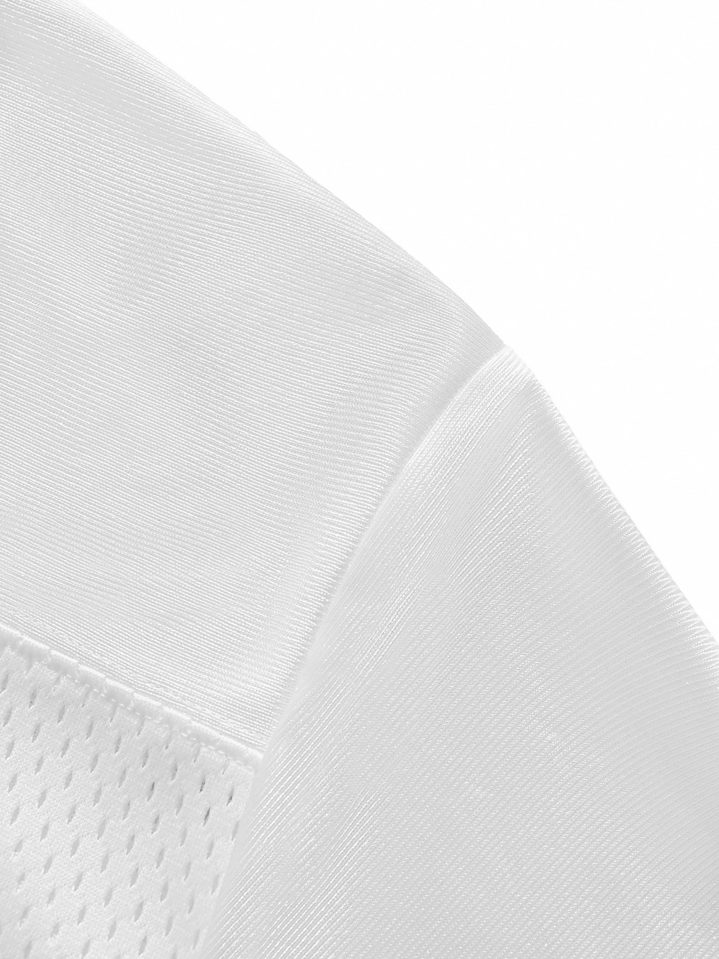 Concentrate Streetwear- CCS White - 240gsm Taped Mesh T-Shirt/Jersey