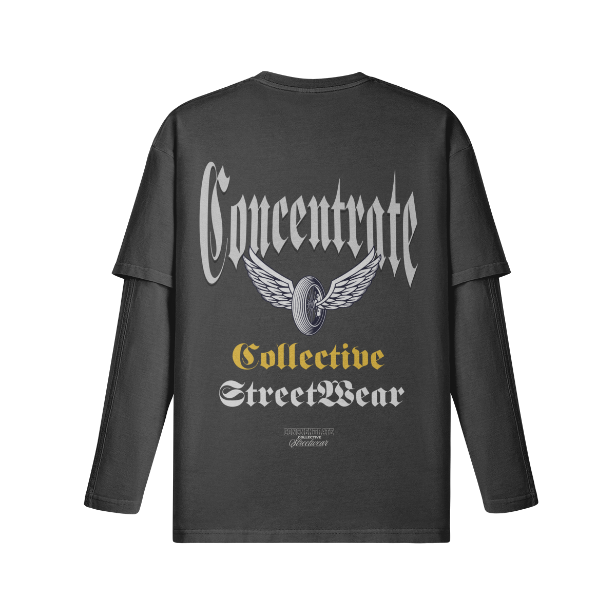 Concentrate Streetwear - Garage - 230gsm Long Sleeve Tee