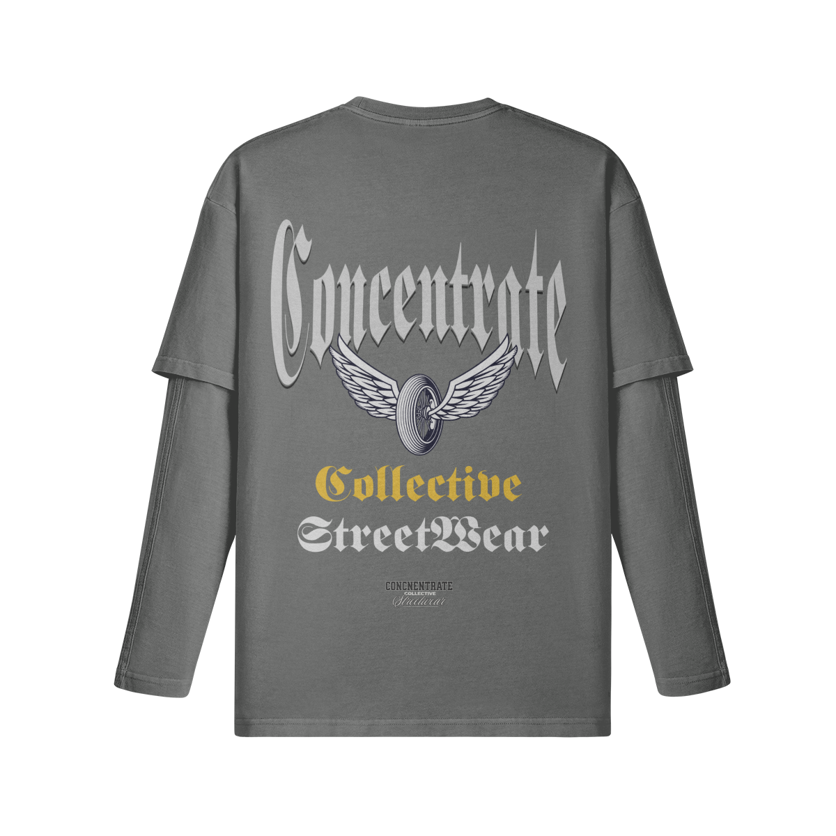 Concentrate Streetwear - Garage - 230gsm Long Sleeve Tee