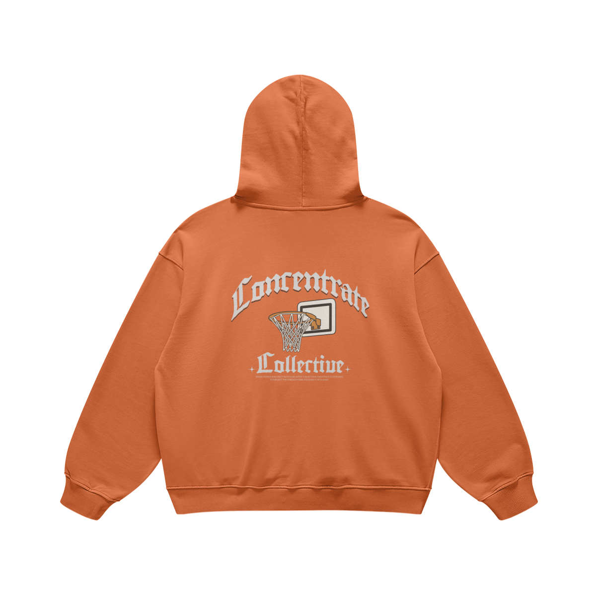 Concentrate Streetwear - Basketball - 440gsm Oversized Thick Hoodie
