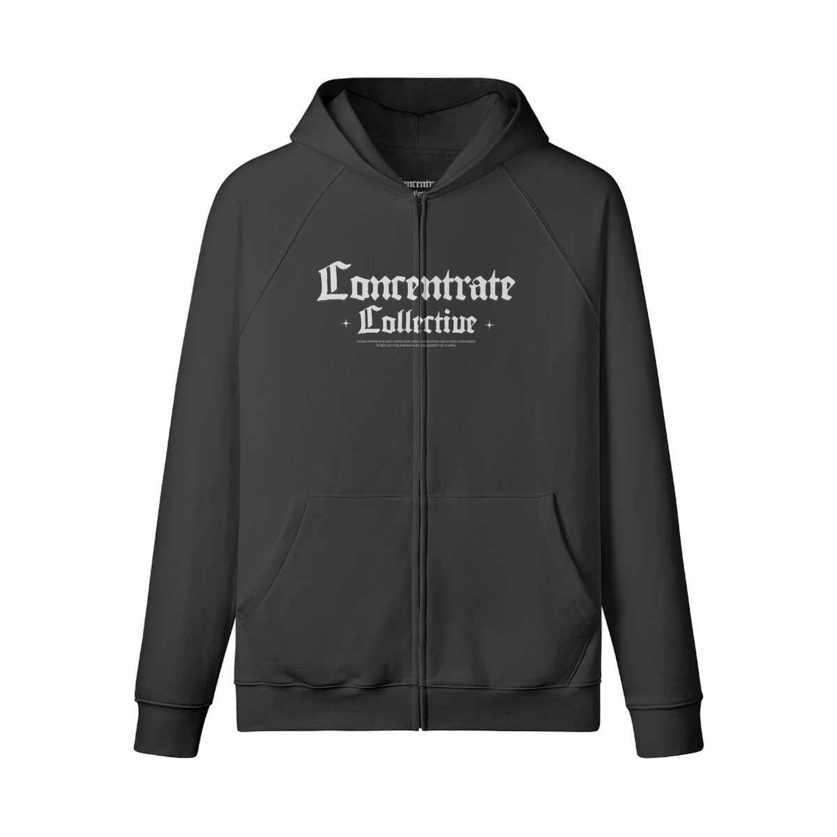 Concentrate Streetwear - Bulldog - 380gsm Oversized Thick Hoodie/Jacket