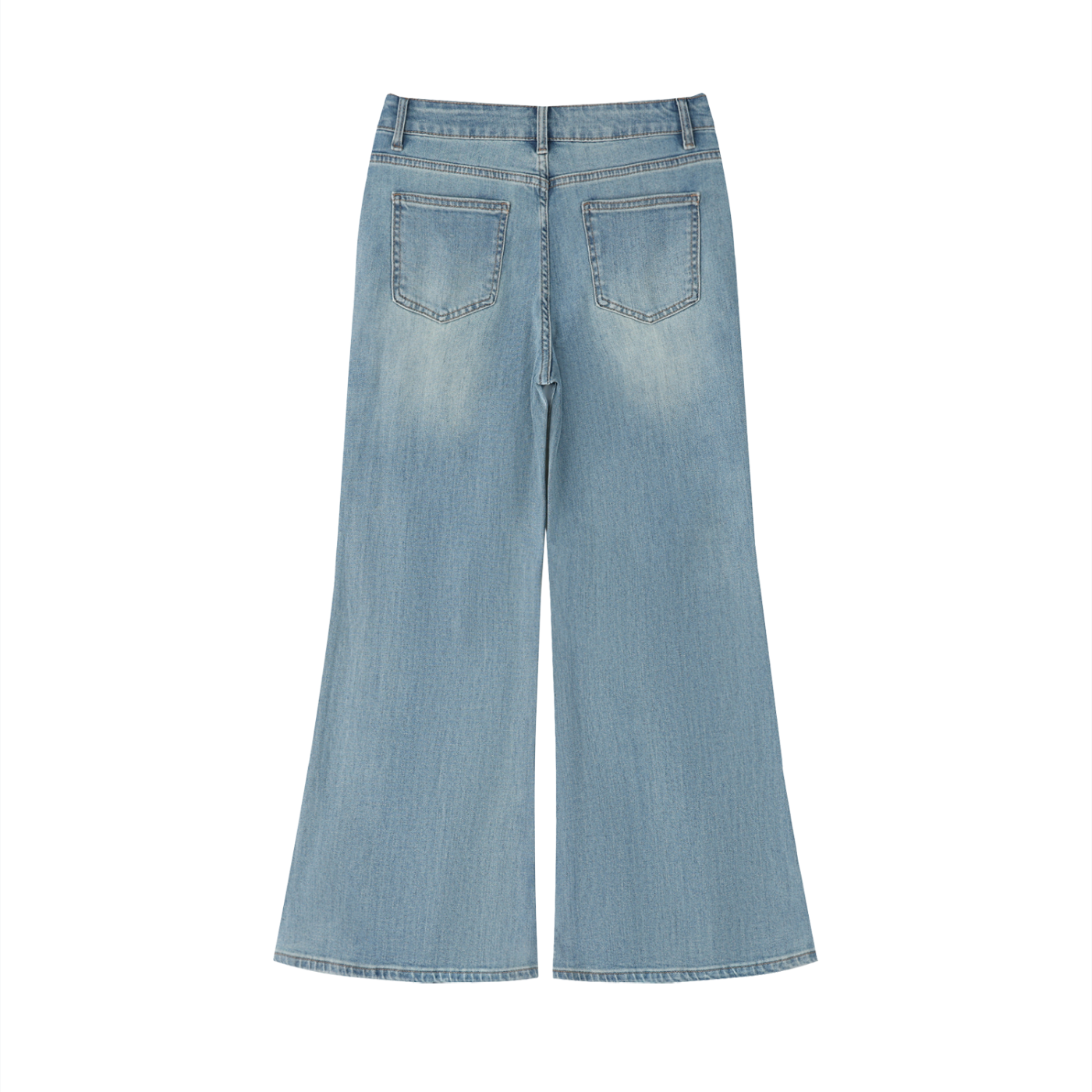 Concentrate Streetwear - Women's Vintage Wash Flared Leg Jeans