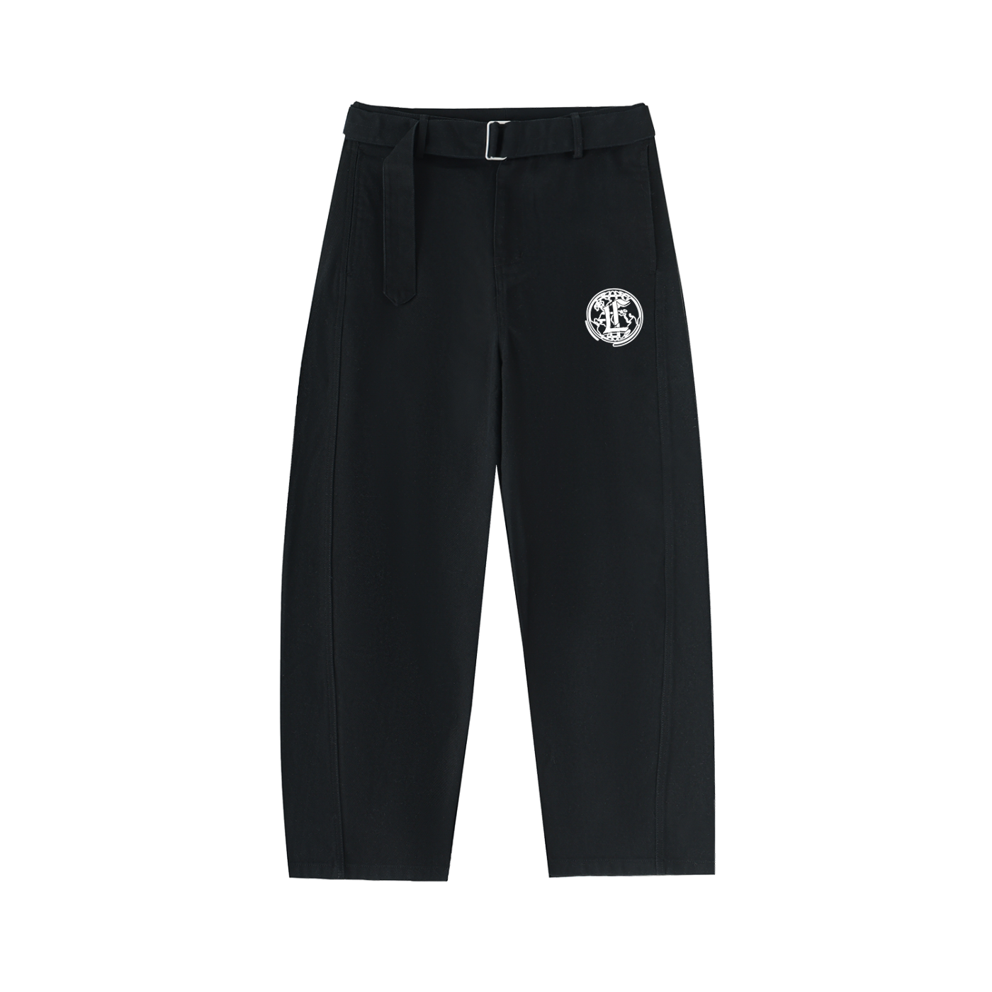 Concentrate Streetwear - CCS - 360gsm Belted Curved-Blade Pants