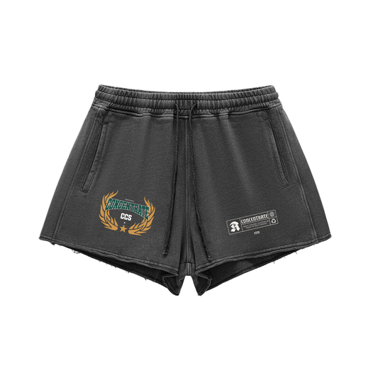Concentrate Streetwear - Drop Out - 300gsm Raw Edge Shorts