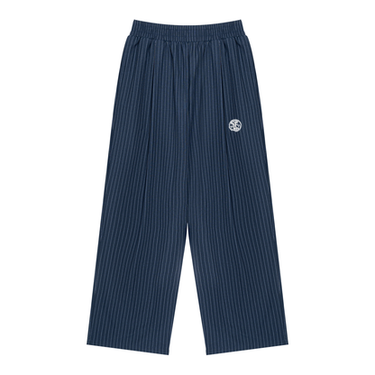 Concentrate Streetwear - CCS - 145gsm Unisex Striped Pleated Pants