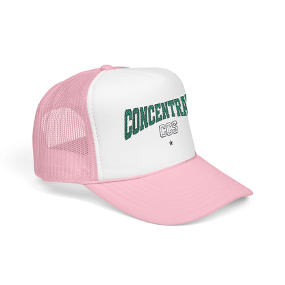 Concentrate Collective Streetwear - Drop Out - Foam Trucker Cap Embroidered Logo