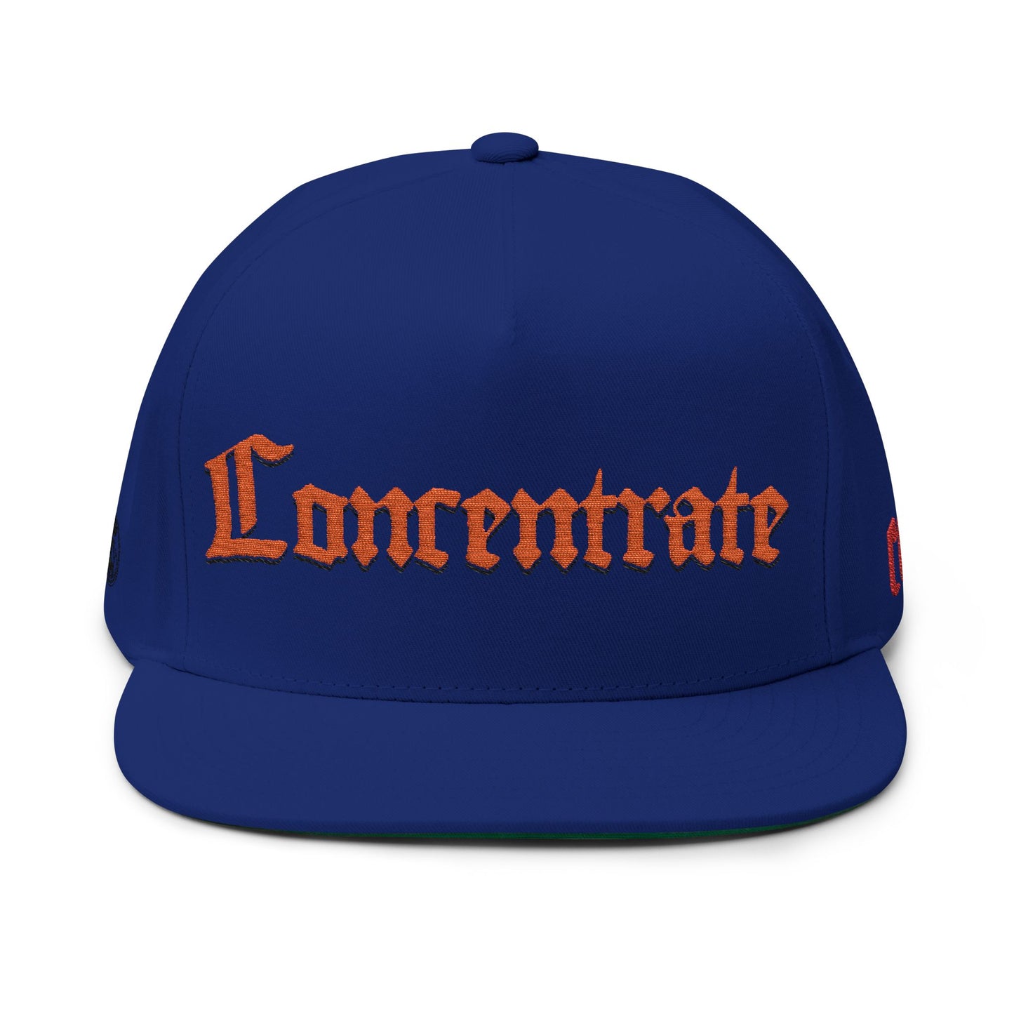 Concentrate Streetwear - C Red - Flat Bill Cap (Embroidery)