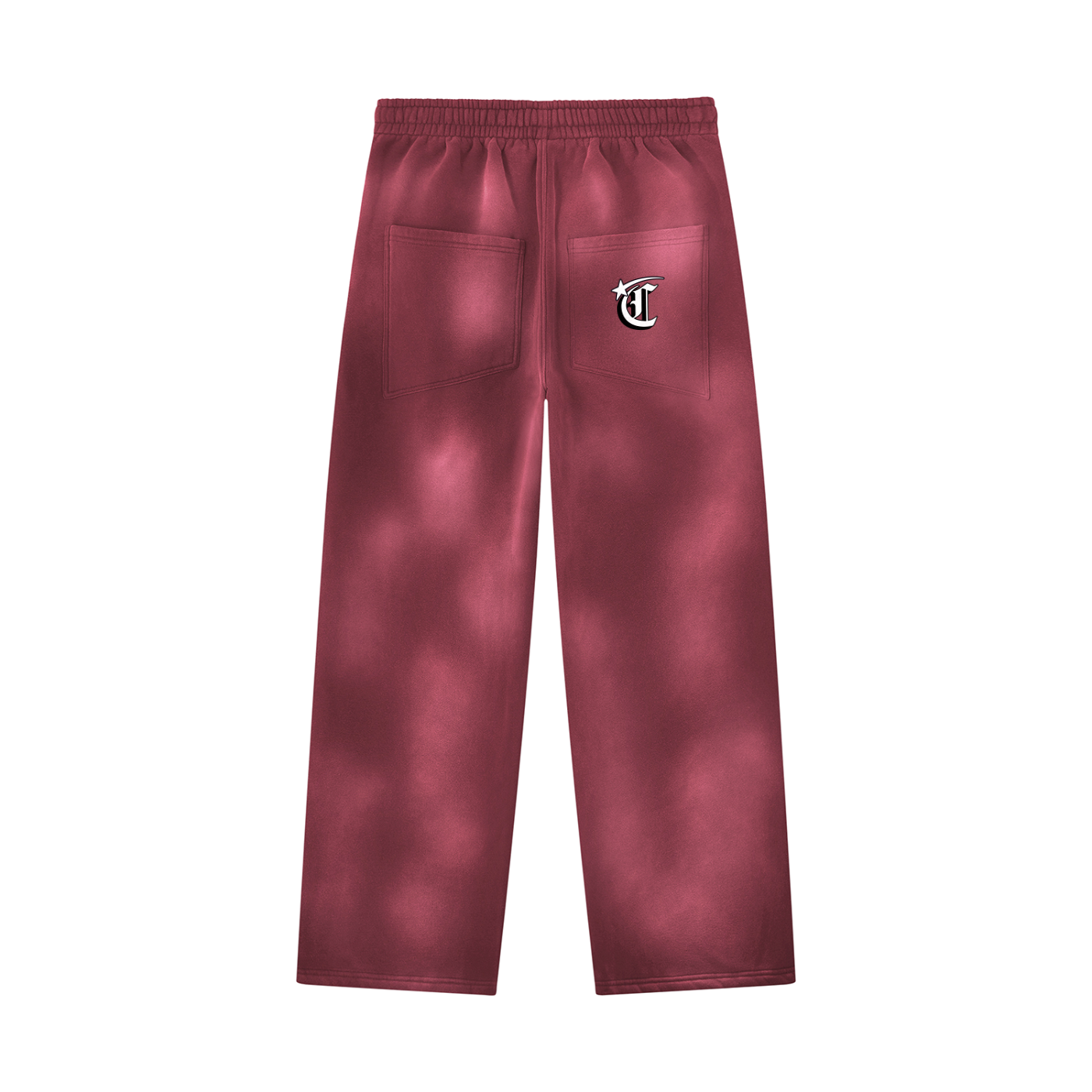 Concentrate Streetwear - Starry - 350gsm Unisex Sunfade Wide Leg Fleece Sweatpants