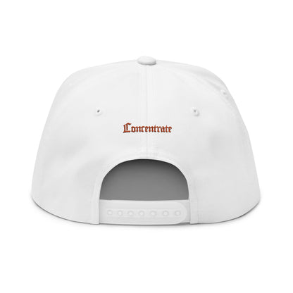 Concentrate Streetwear - C Red - Flat Bill Cap (Embroidery)