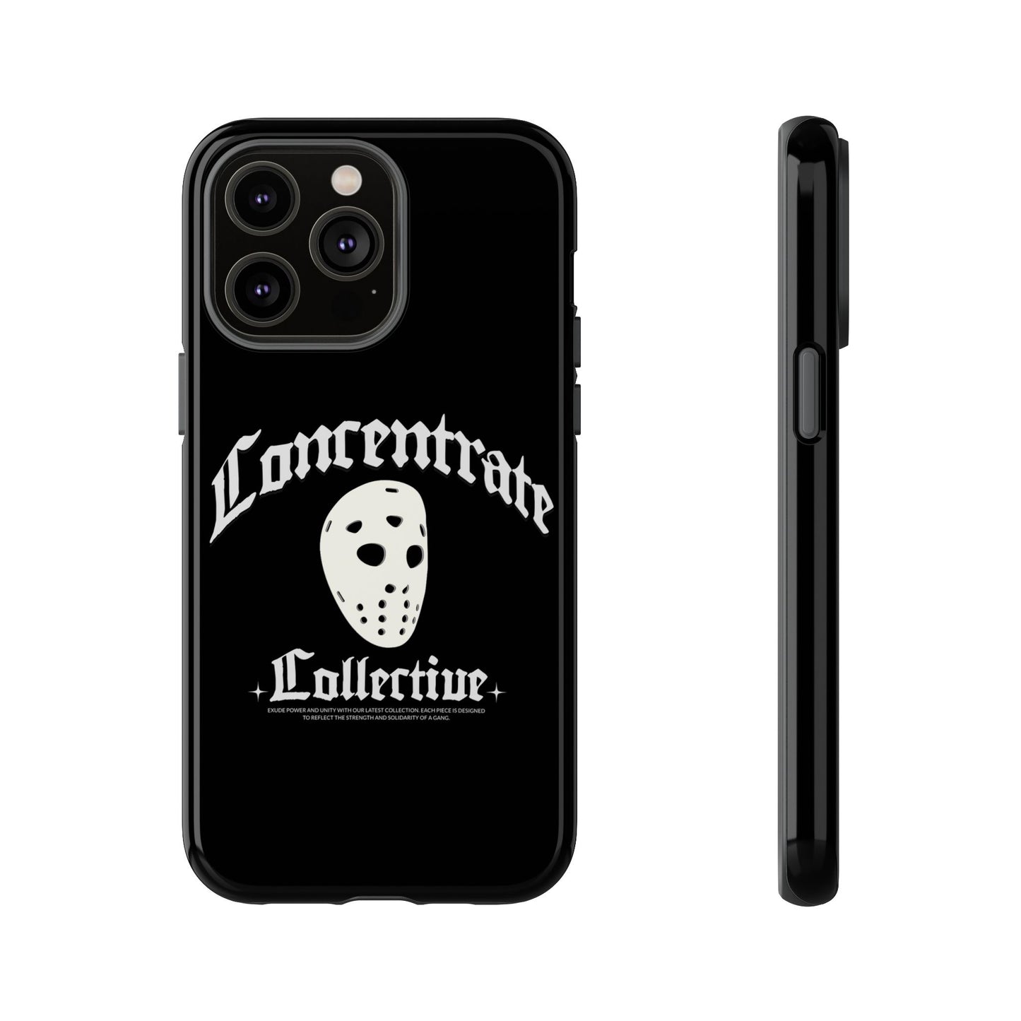 Concentrate Collective - Masked - iPhone Case - Samsung - Google