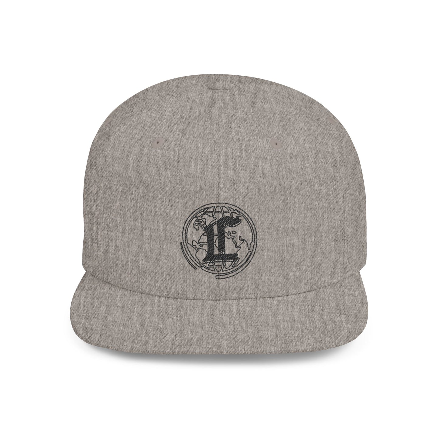 Concentrate Collective Streetwear - CCS - Flat Bill Snapback Black Logo