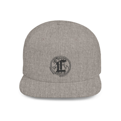 Concentrate Collective Streetwear - CCS - Flat Bill Snapback Black Logo