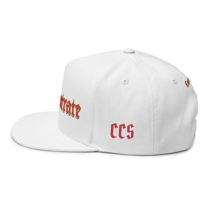Concentrate Streetwear - C Red - Flat Bill Cap (Embroidery)