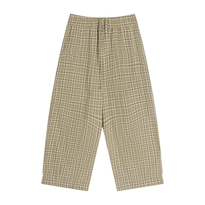 Concentrate Streetwear - CCS - 130gsm Unisex Plaid Wide Leg Pants