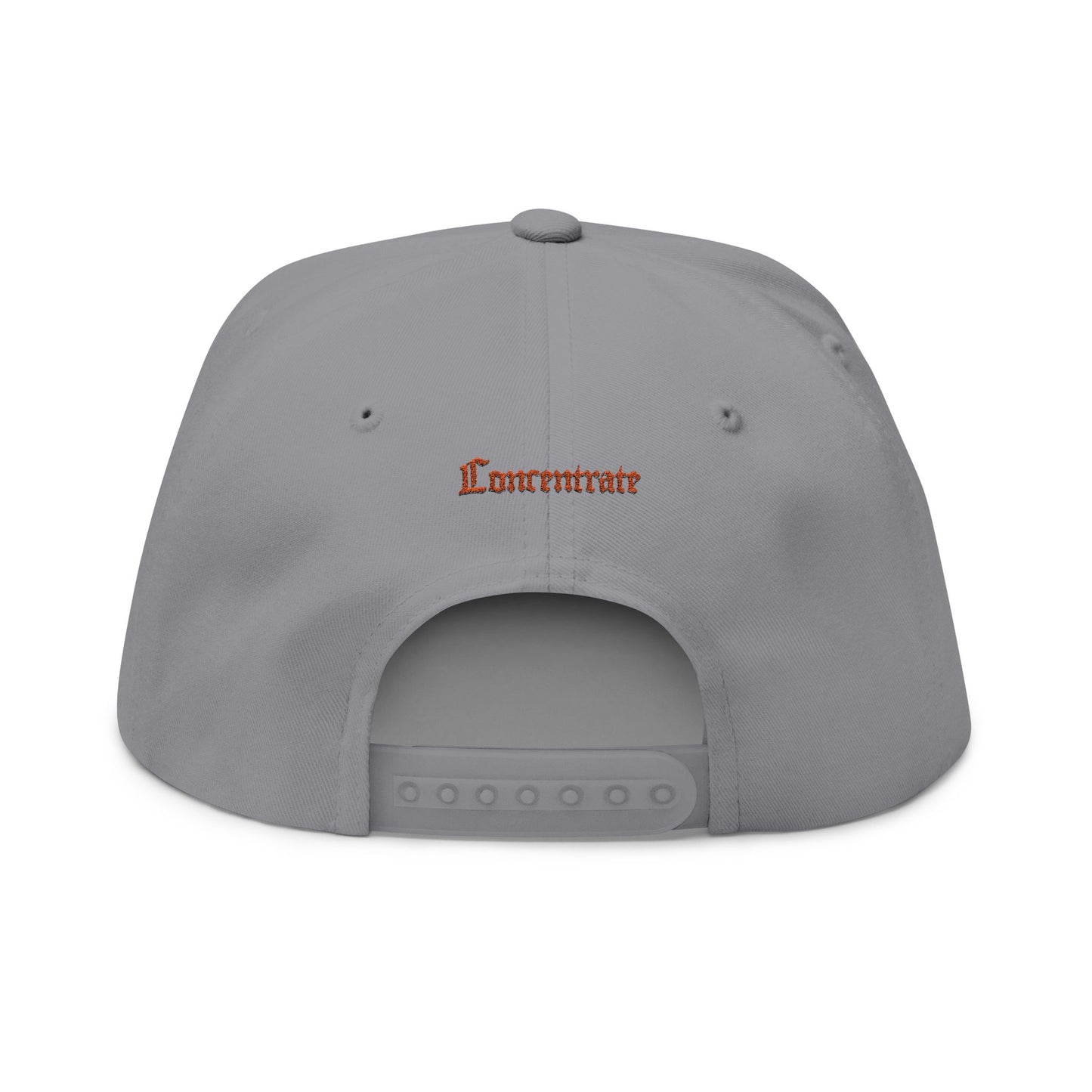 Concentrate Streetwear - C Red - Flat Bill Cap (Embroidery)