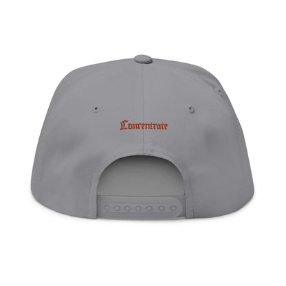 Concentrate Streetwear - C Red - Flat Bill Cap (Embroidery)