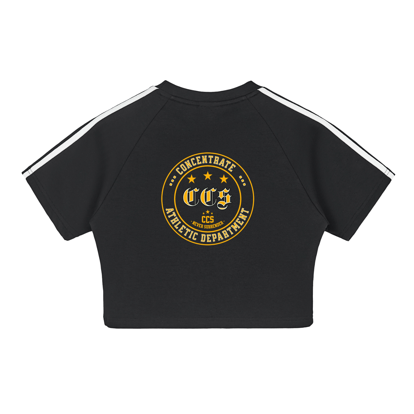 Concentrate Streetwear - CCS Athletics - 230gsm Taped Cooling Performance Crop Top