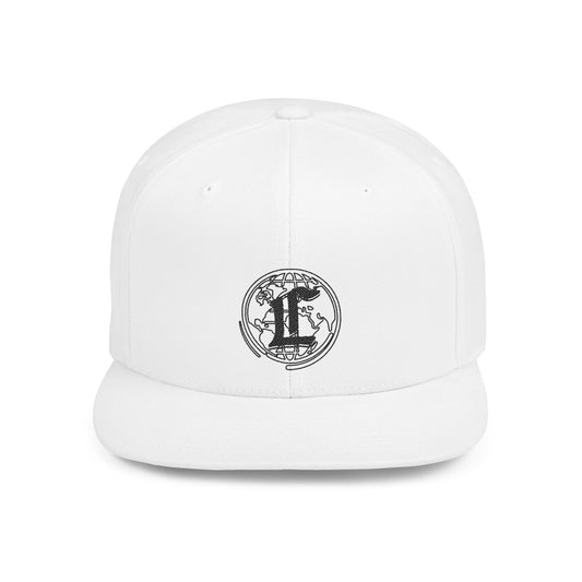 Concentrate Collective Streetwear - CCS - Flat Bill Snapback Black Logo
