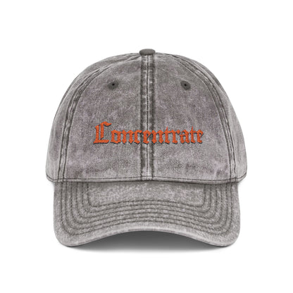 Concentrate Streetwear - Red C Vintage Cap