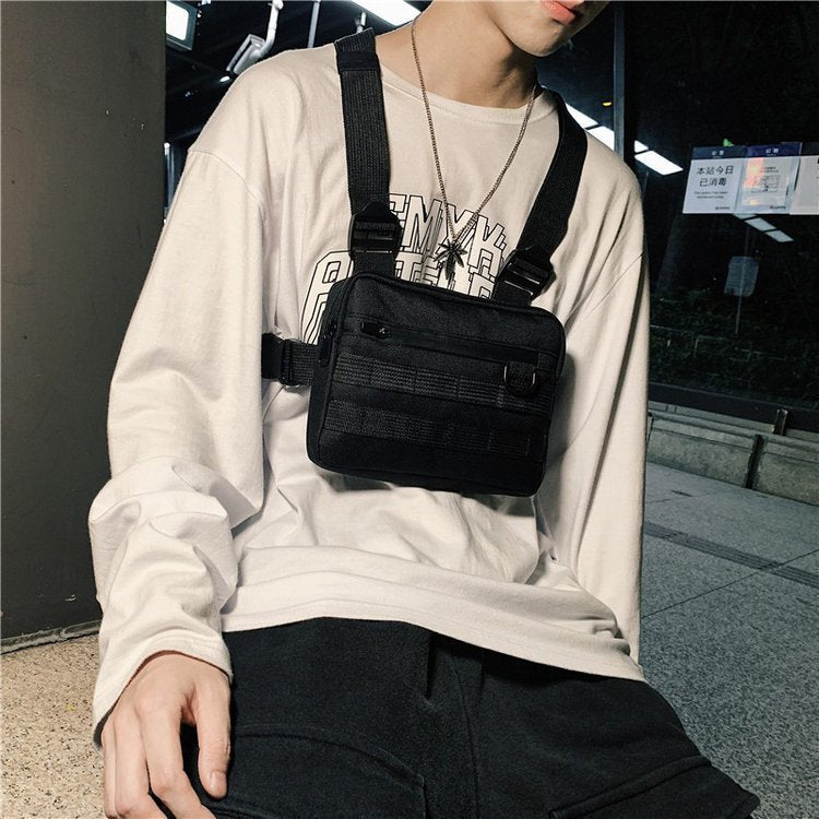 Concentrate Collective - Multi-purpose Hip-hop Chest Bag / Hanging Vest