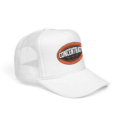 Concentrate Collective Streetwear - The Real - Foam Trucker Hat Embroidered logo