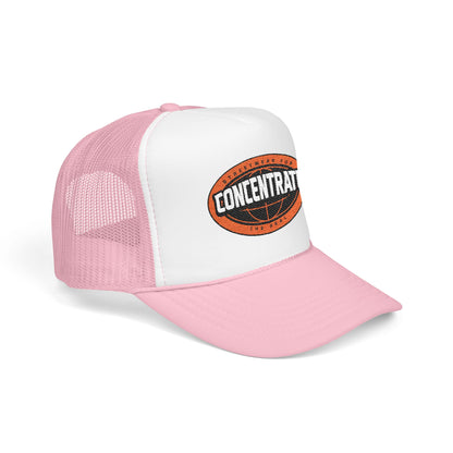 Concentrate Collective Streetwear - The Real - Foam Trucker Hat Embroidered logo