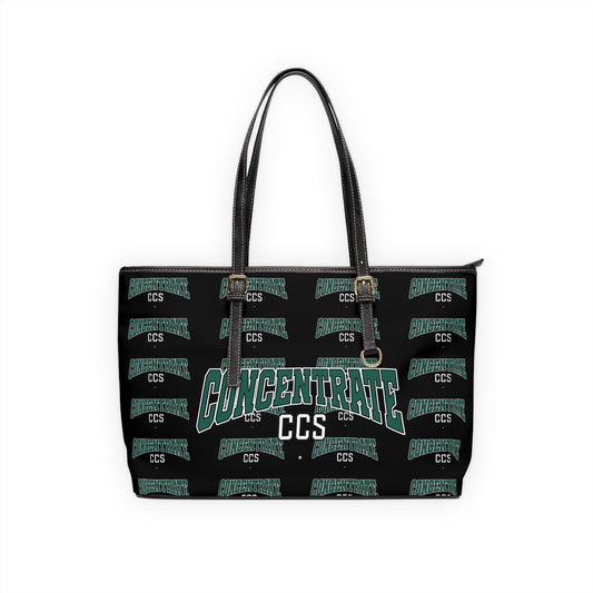 Concentrate Collective Streetwear - Drop Out - Large Female Leather Shoulder Bag