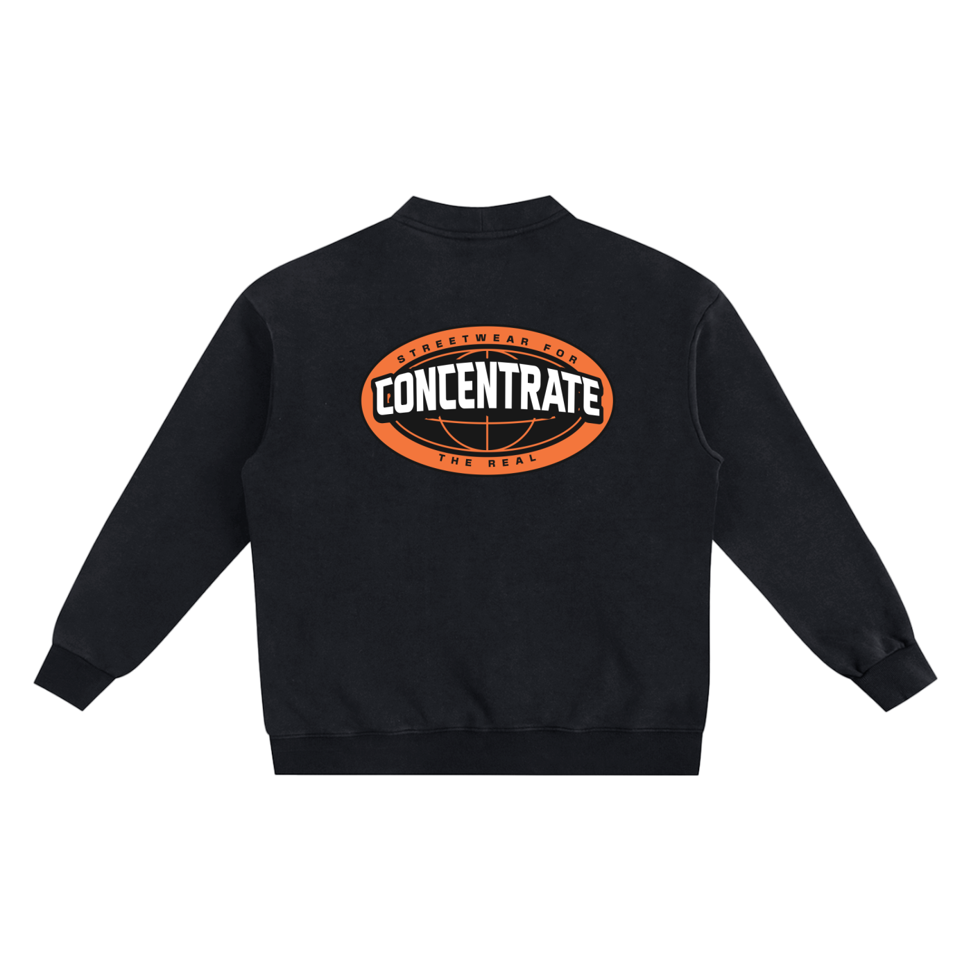 Concentrate Streetwear - The Real - 360gsm Snow Washed Sweat Cardigan
