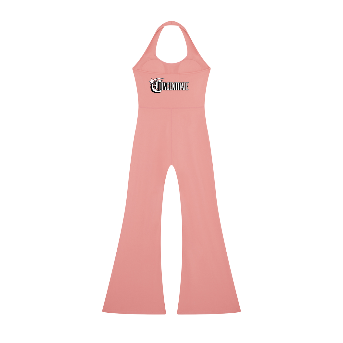 Concentrate Streetwear - Starry Sea -  Women’s Halter Flared Jumpsuit