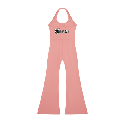 Concentrate Streetwear - Starry Sea -  Women’s Halter Flared Jumpsuit