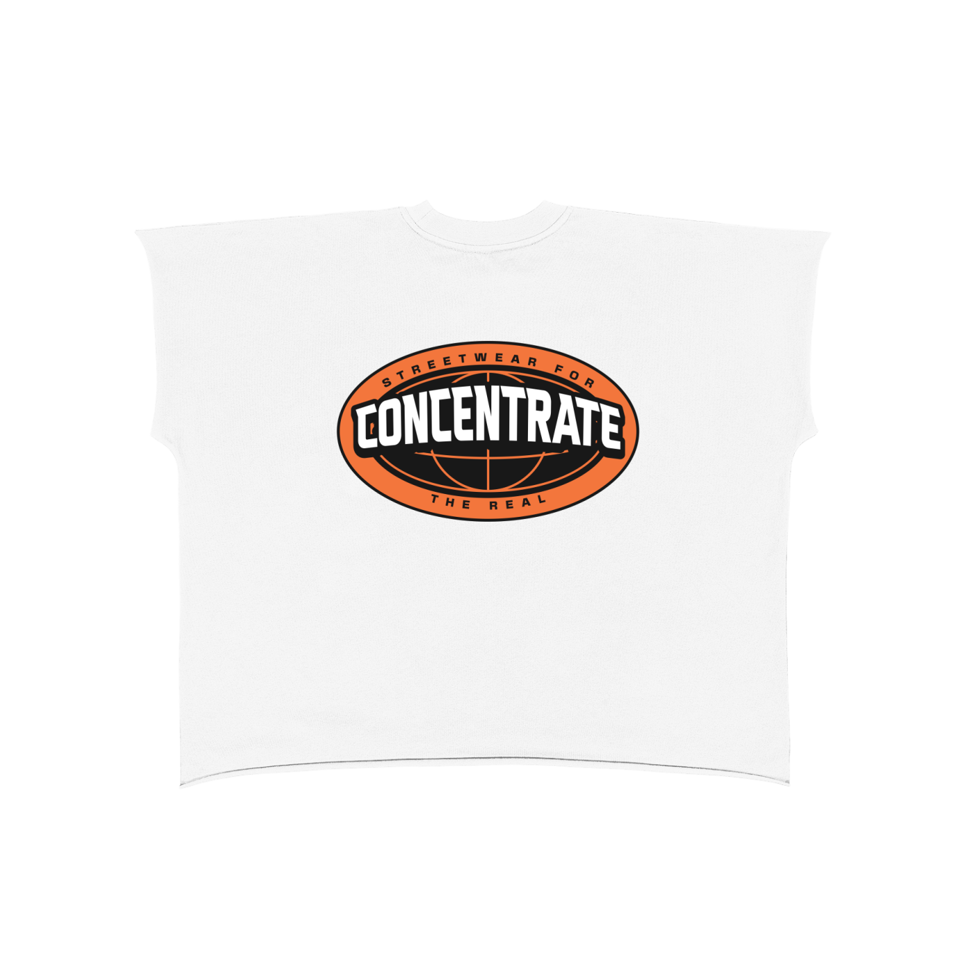 Concentrate Streetwear - The Real - 280gsm Raw Edge Boxy Non-Shrink T-Shirt